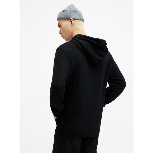 ALL SAINTS Men's Raven Pullover Sweater Black XXL Unisex - Picture 3 of 14